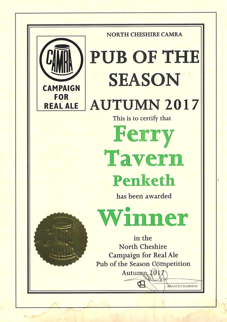 2017: Pub of the Season