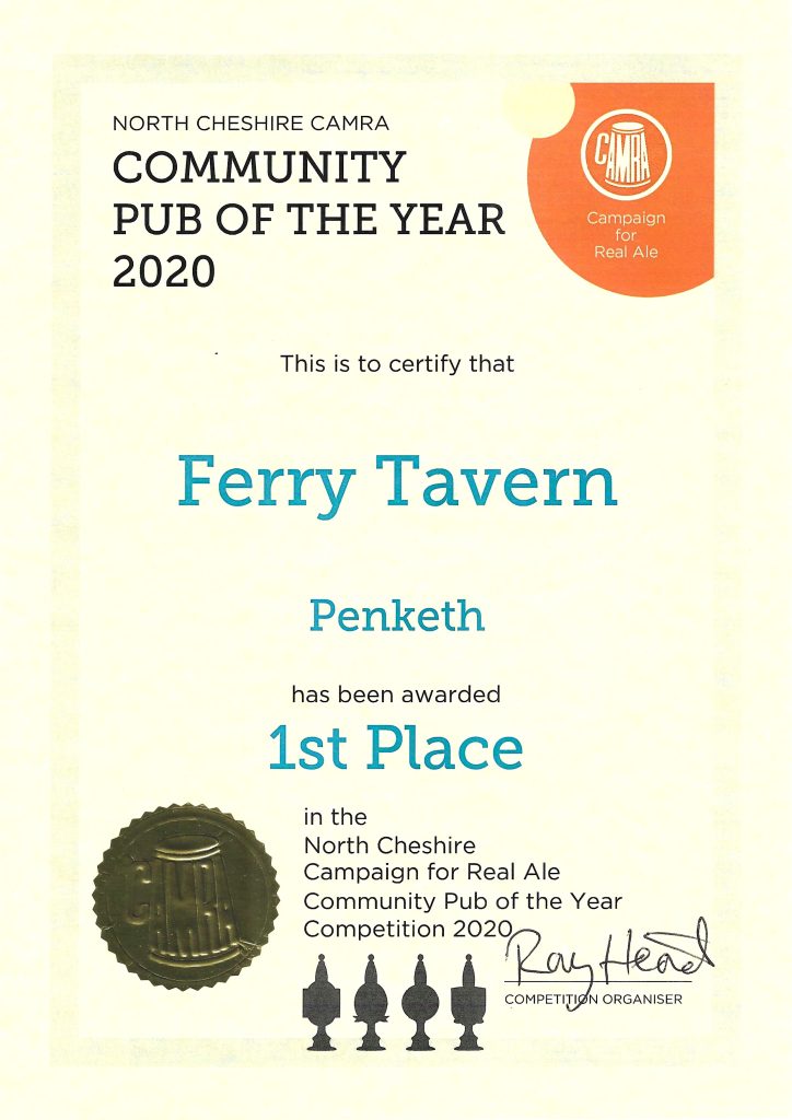 2020: Community Pub of The Year
